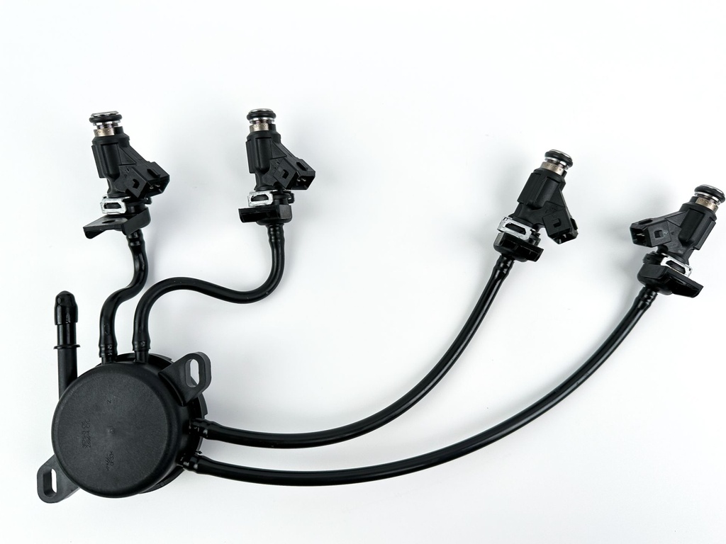 2004 Mercury 60HP EFI Fuel Injectors & TFI System - 892123002 879887T - Cleaned