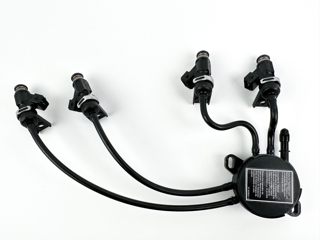 2004 Mercury 60HP EFI Fuel Injectors & TFI System - 892123002 879887T - Cleaned