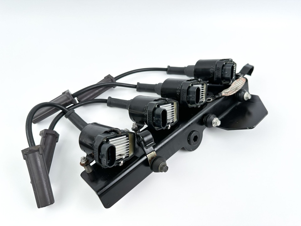 2004 Mercury 60 HP 4 Stroke Outboard Ignition Coil Set W/ Plate 8778031 OEM