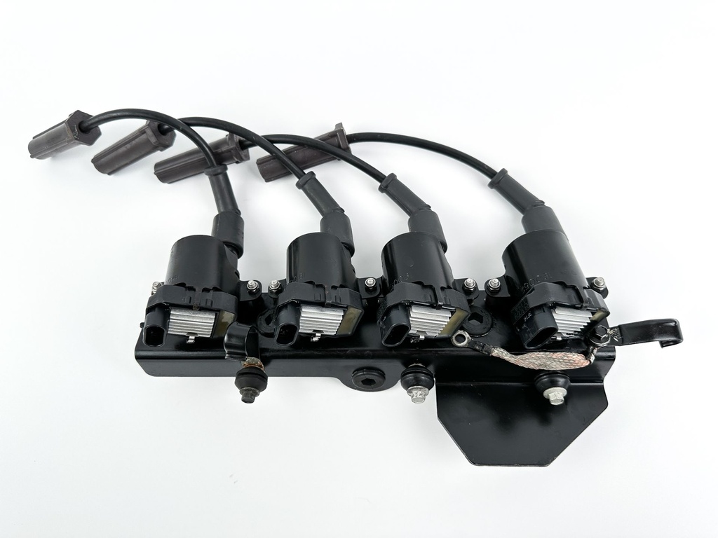 2004 Mercury 60 HP 4 Stroke Outboard Ignition Coil Set W/ Plate 8778031 OEM