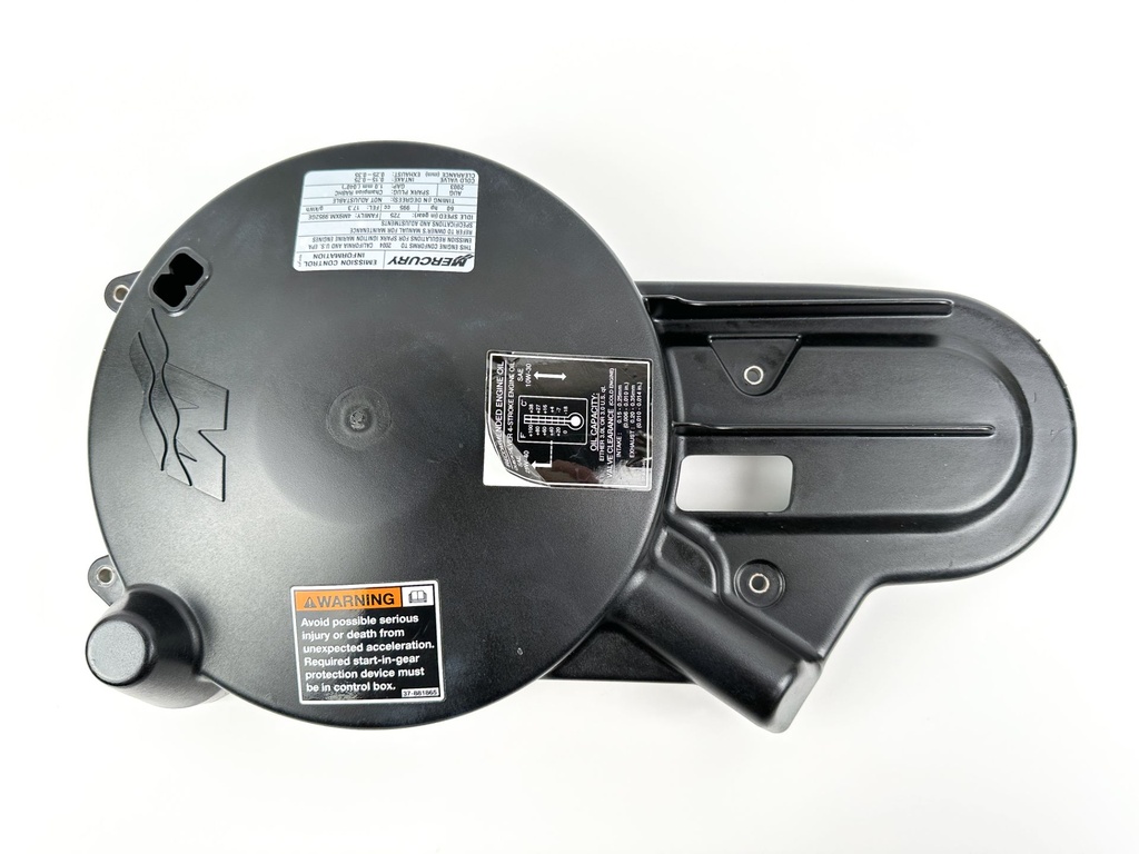 2004 Mercury 60 HP 4 Stroke Outboard Flywheel Cover 859284T2 OEM