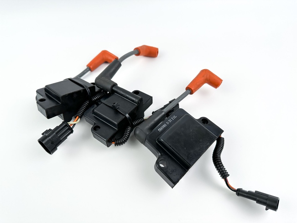 2013 Evinrude 75HP Etec 2 Stroke Outboard Ignition Coil Set 0586980 OEM