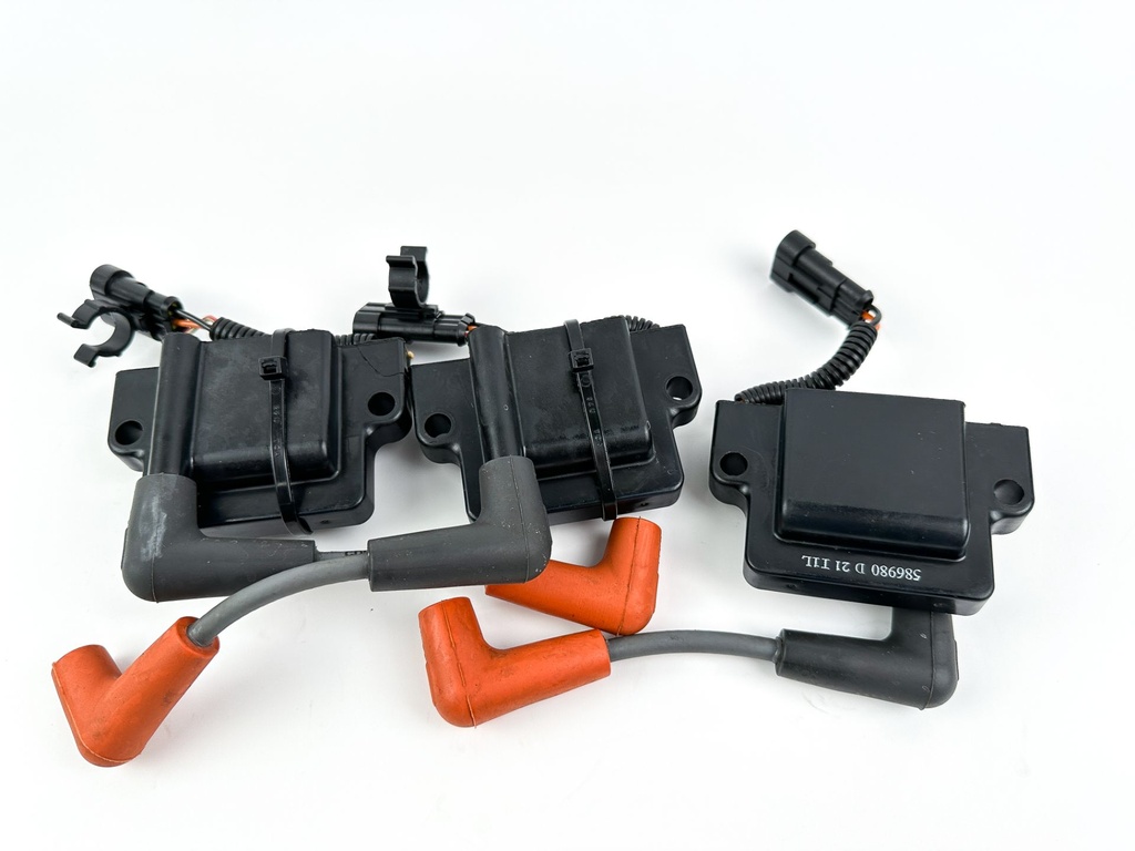 2013 Evinrude 75HP Etec 2 Stroke Outboard Ignition Coil Set 0586980 OEM
