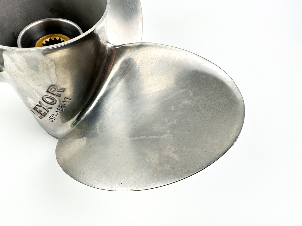 Yamaha Stainless Steel Prop Propeller 3 Blade 15.5" X 17P Right Hand