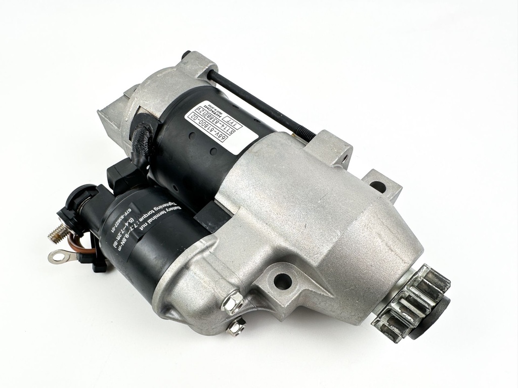 2012 Yamaha 115 HP 4 Stroke Outboard Starter Motor 68V-81800-02-00 OEM