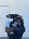 2007 Evinrude Etec 40HP 2 Stroke Outboard Engine W/ 20" Shaft Needs Work