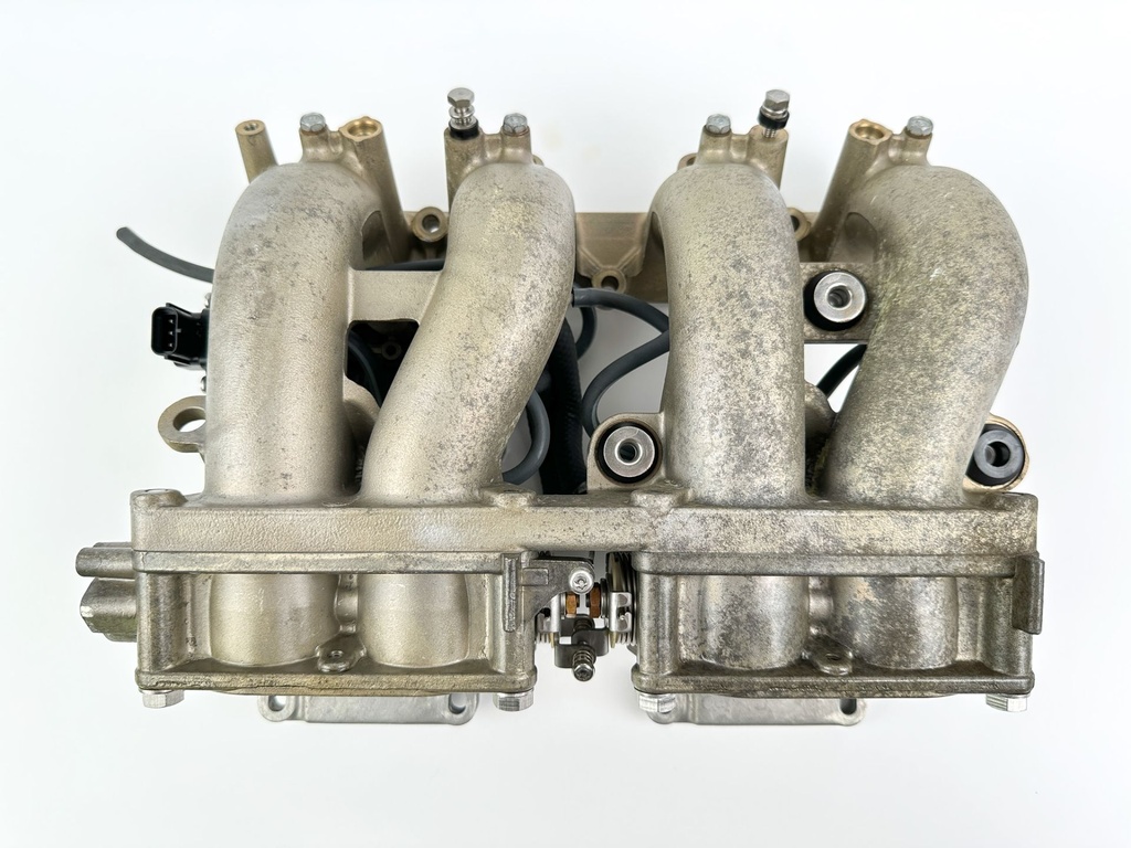 2003 Yamaha 115 HP 4 Stroke Outboard Intake Manifold & Throttle Body 68V-13751-01-00 OEM