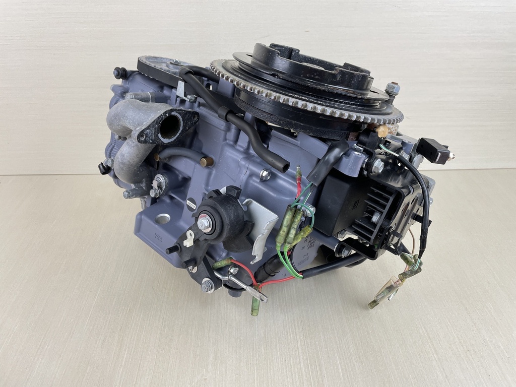 2003 Yamaha 15HP 4 Stroke Outboard Powerhead Crankcase Assembly 66M-W009B-11-1S