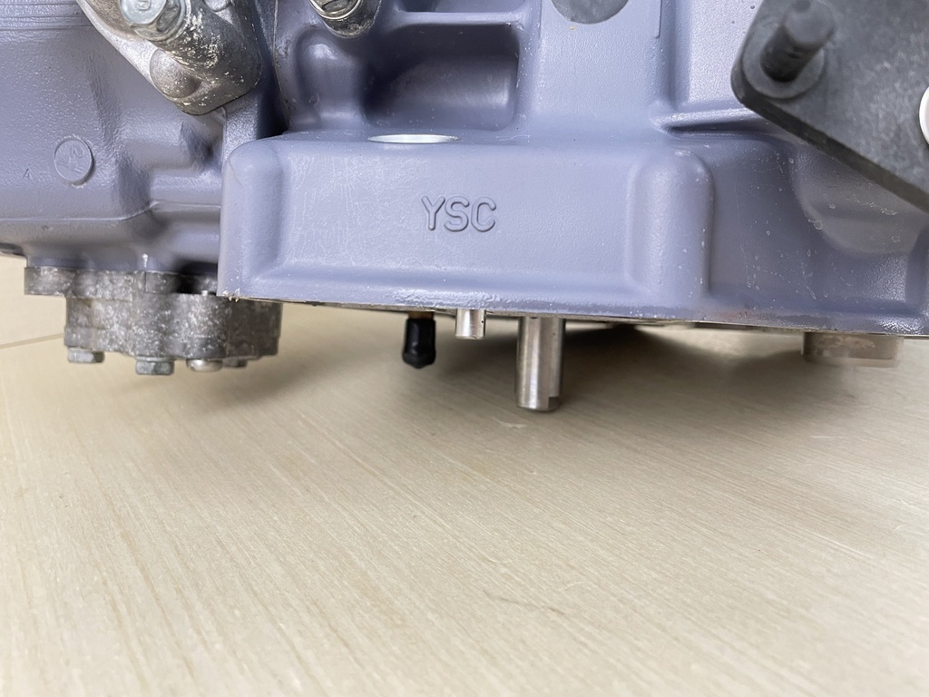 2003 Yamaha 15HP 4 Stroke Outboard Powerhead Crankcase Assembly 66M-W009B-11-1S