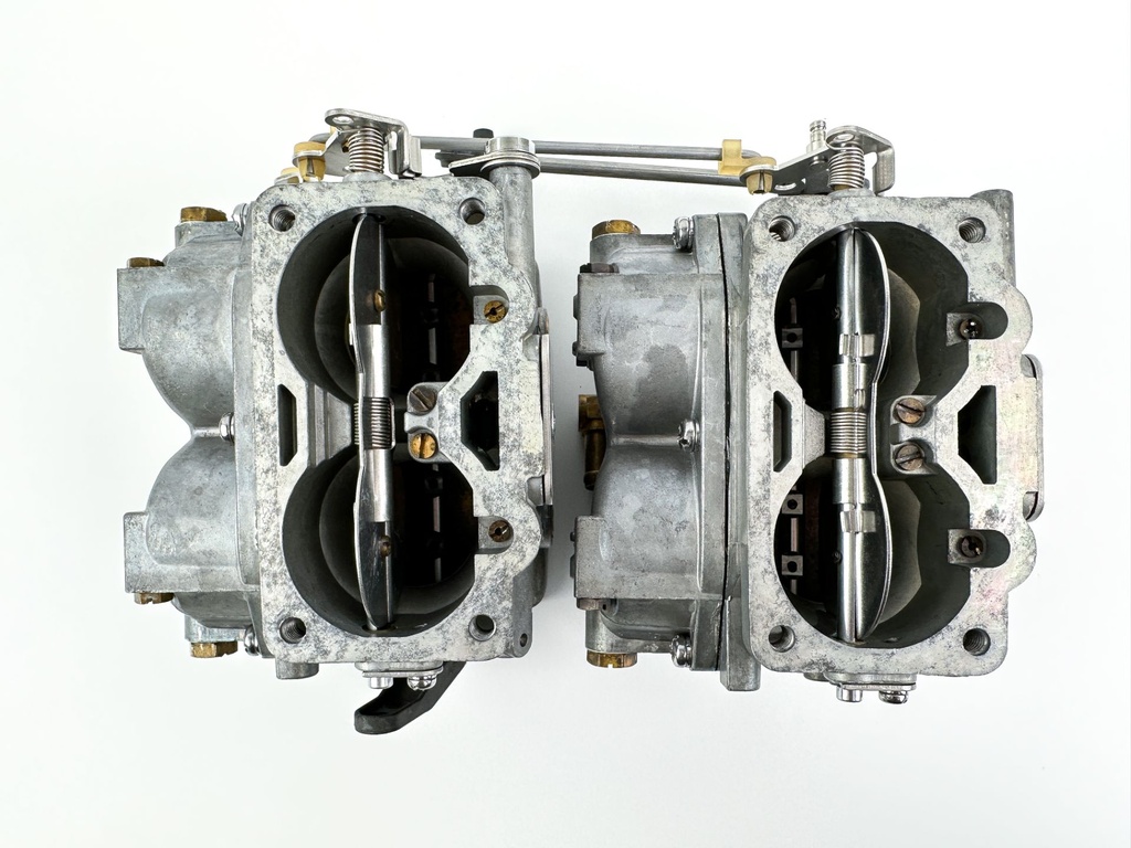 1988 Yamaha 130 HP 2 Stroke Outboard Carburetor Set 6L1-14301-01-00 Cleaned