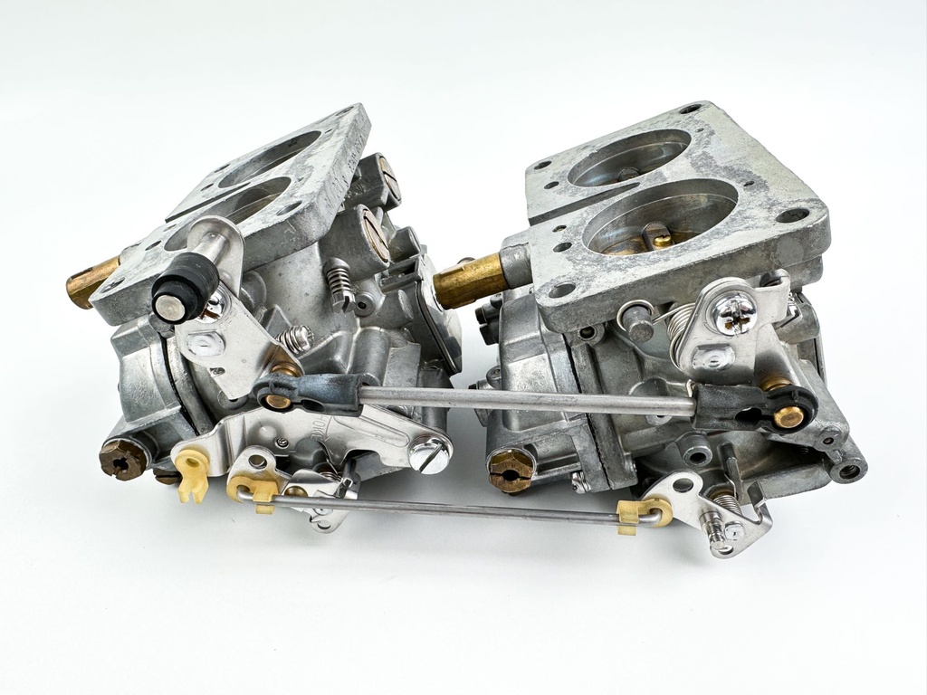 1988 Yamaha 130 HP 2 Stroke Outboard Carburetor Set 6L1-14301-01-00 Cleaned