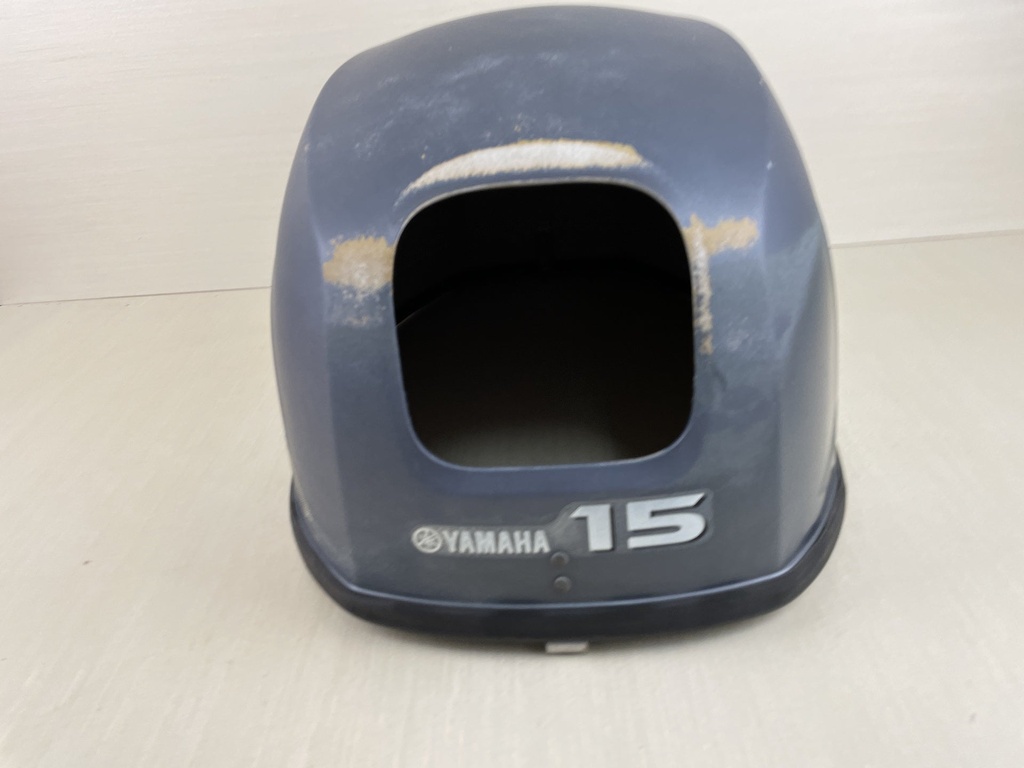 2003 Yamaha 15HP 4 Stroke Outboard Top Cover Cowling Assembly 69A-42610-10-4D  