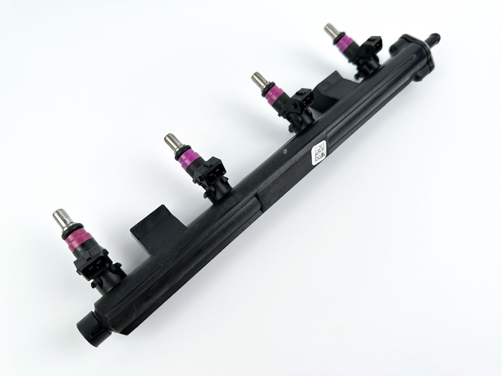 2014 Mercury 115 HP 4 Stroke Outboard Fuel Injector Set W/ Rail 8M0006027 OEM