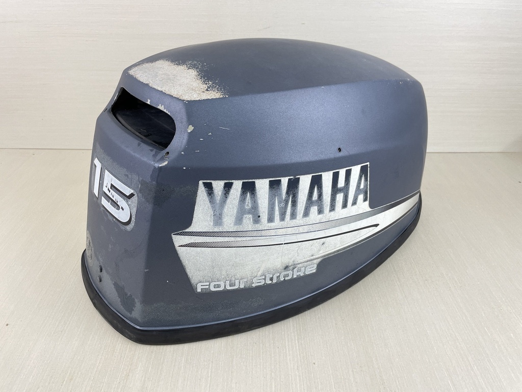 2003 Yamaha 15HP 4 Stroke Outboard Top Cover Cowling Assembly 69A-42610-10-4D  