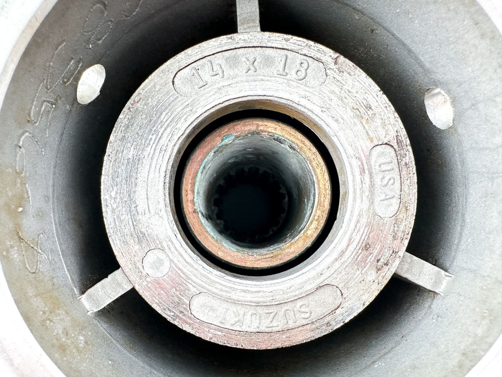 Suzuki Stainless Prop Propeller 3 x 14 x 18P Right Hand Rotation