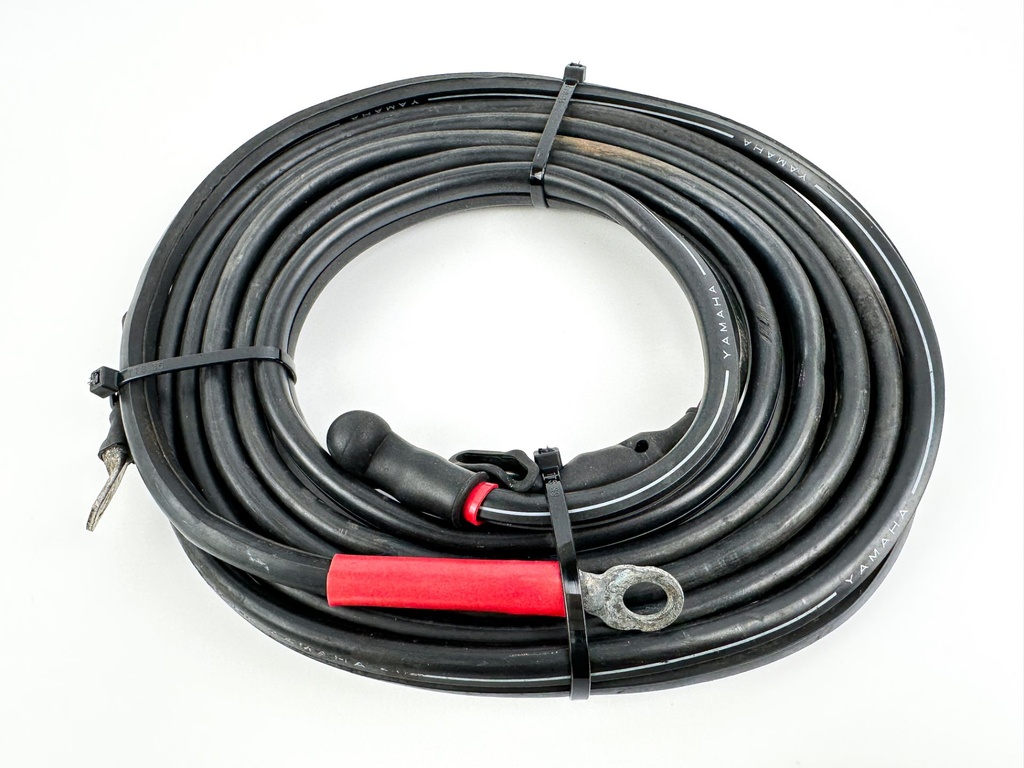 2000 Yamaha 100 HP 4 Stroke Outboard Battery Cables 67F-82105-00-00 12' OEM