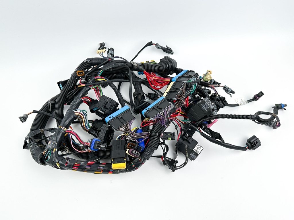 2008 Mercury 300 HP 4 Stroke Outboard Engine Wire Harness 8M0082643 Damaged