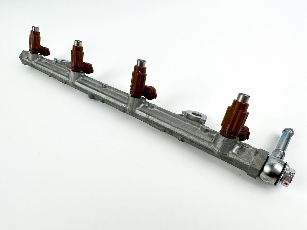 2016 Suzuki 175 HP 4 Stroke Outboard Fuel Injector Set W/ Rail 15710-96J00 Tested