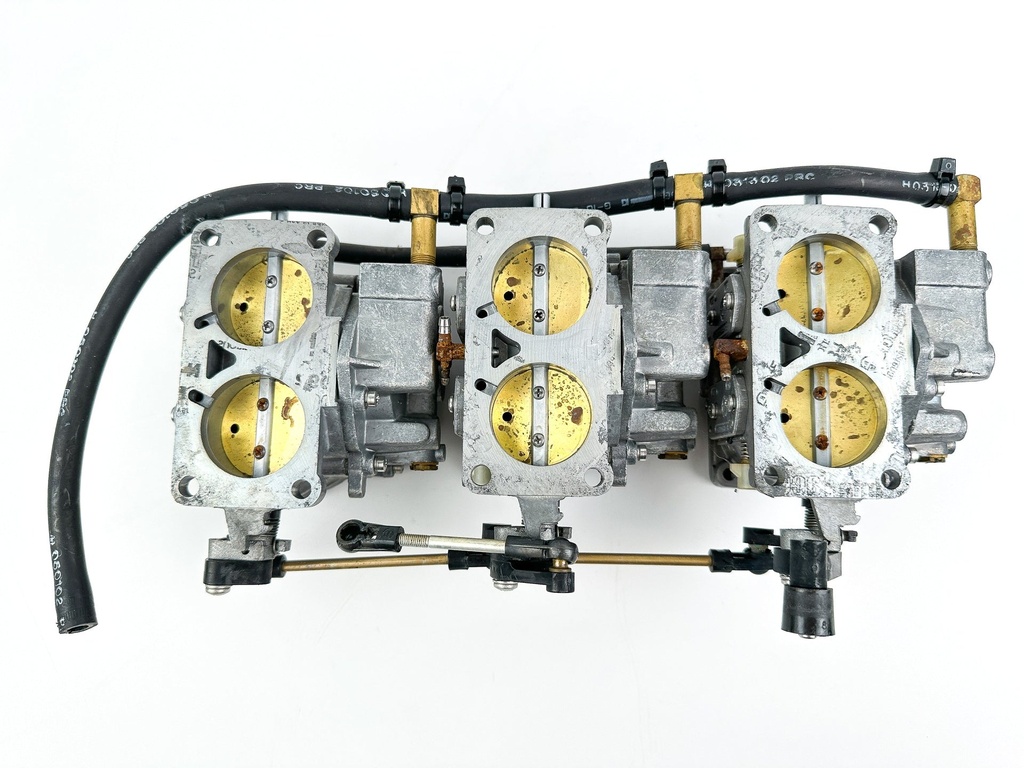 2003 Mercury 150HP Outboard Engine Carburetor Setup Top Middle Bottom 828272T67