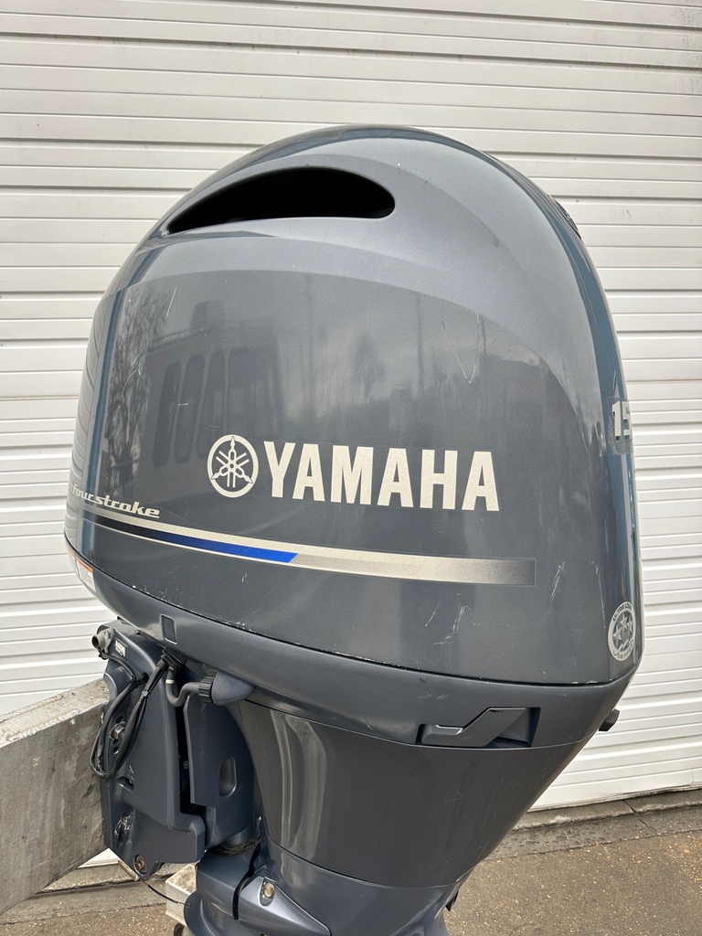 2015 Yamaha 150HP 4 Stroke Outboard Engine W/ 25" Shaft - Serviced