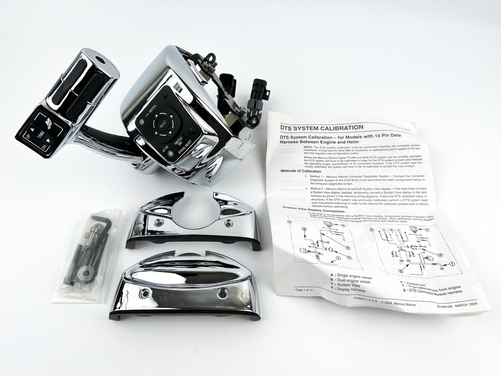 Mercury DTS Top Mount Digital Control Box Assembly Binnacle 877775A08