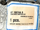 Mercury DTS Console Top Mount Single Outboard Control Slim Binnacle 896609A01