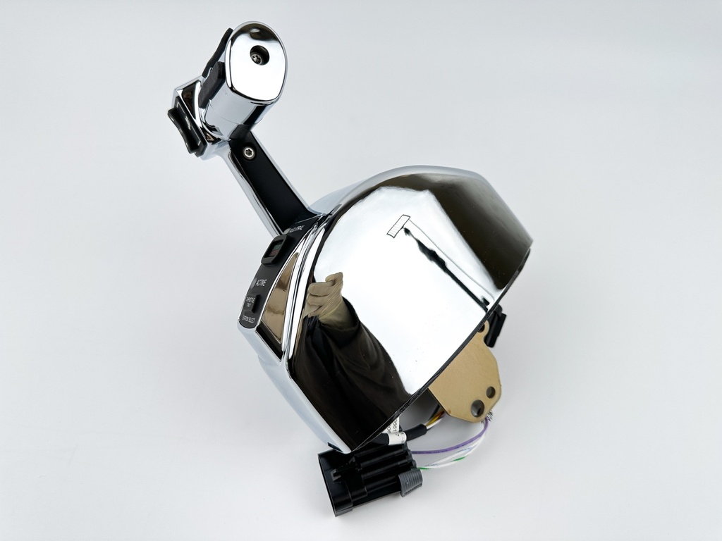 Mercury DTS Console Top Mount Single Outboard Control Slim Binnacle 896609A01