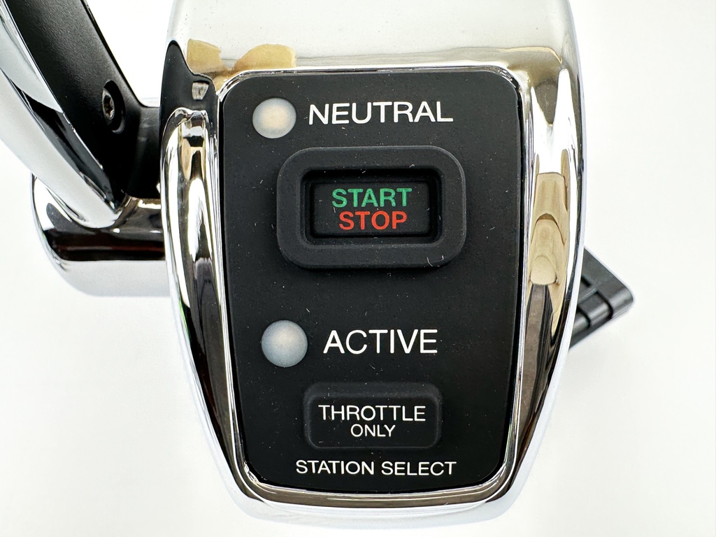 Mercury DTS Console Top Mount Single Outboard Control Slim Binnacle 896609A01