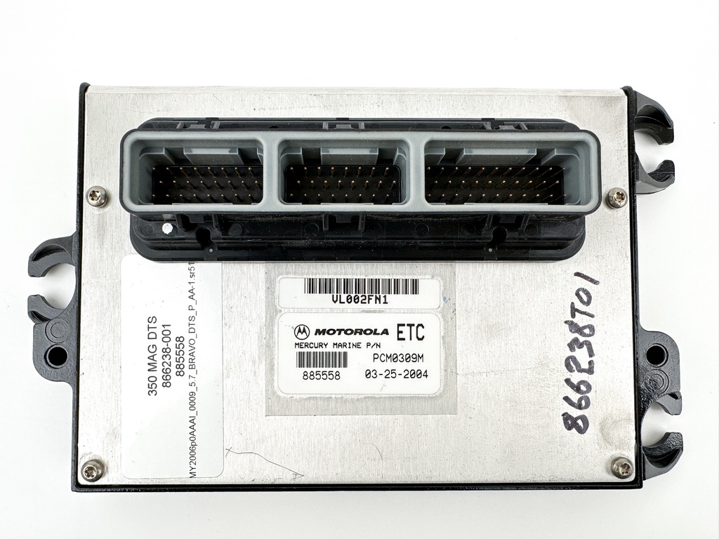 Mercury PCM Propulsion Control Module 350 MAG DTS 866238T01 New OEM