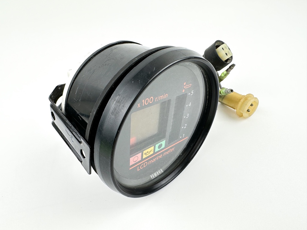 Yamaha LCD Digital Marine Meter Gauge Tachometer - Tested