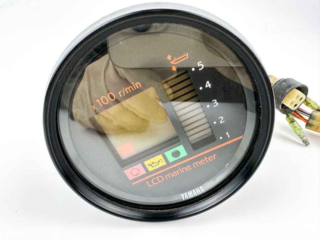 Yamaha LCD Digital Marine Meter Gauge Tachometer Good Condition