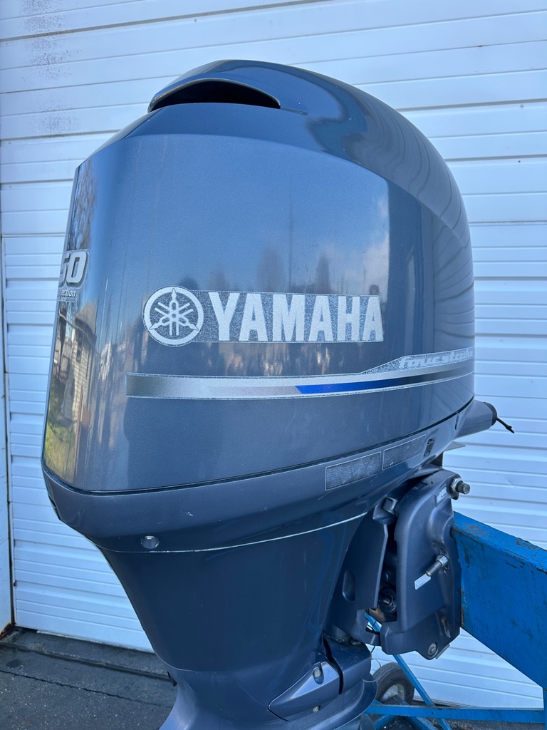 2012 Yamaha F150 150HP 4 Stroke Outboard Engine W/ 25" Shaft - Recently Serviced