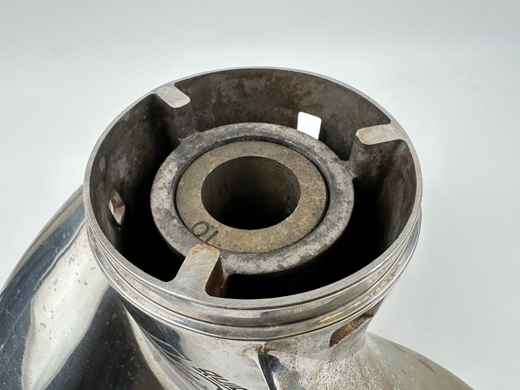 Mercury Laser Quicksilver Stainless Steel Propeller 14 x 19P LH Counter 48-16543-19