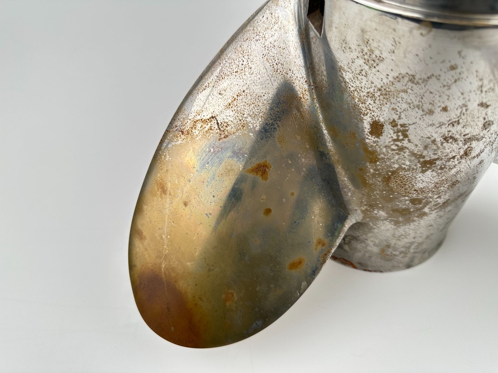 Mercury Laser Quicksilver Stainless Steel Propeller 14 x 19P LH Counter 48-16543-19