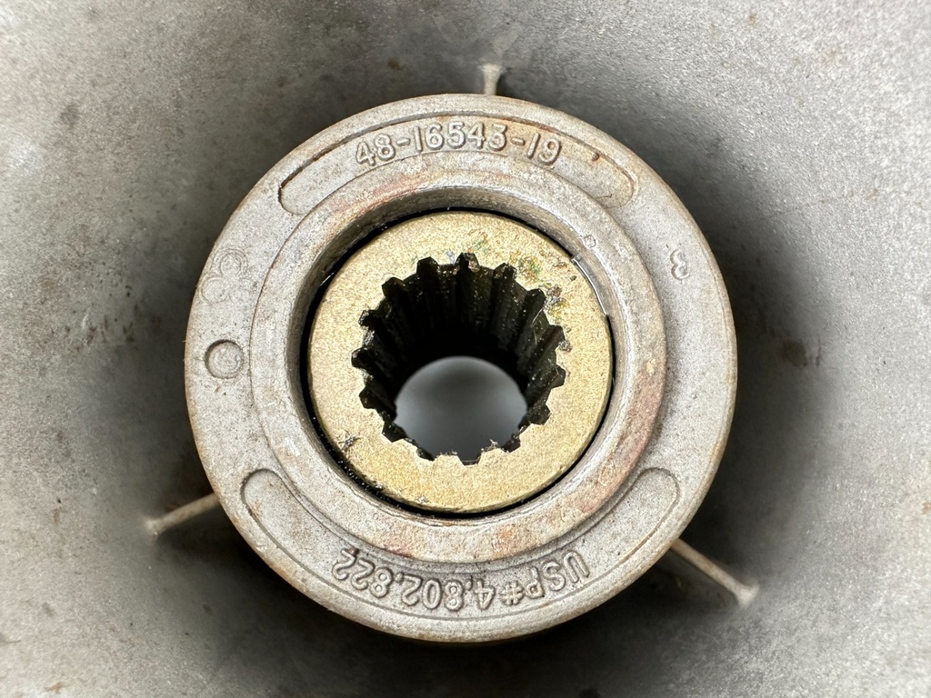 Mercury Laser Quicksilver Stainless Steel Propeller 14 x 19P LH Counter 48-16543-19