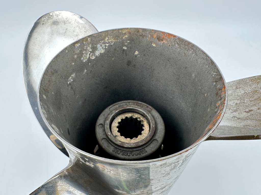 Mercury Laser Quicksilver Stainless Steel Propeller 14 x 19P LH Counter 48-16543-19