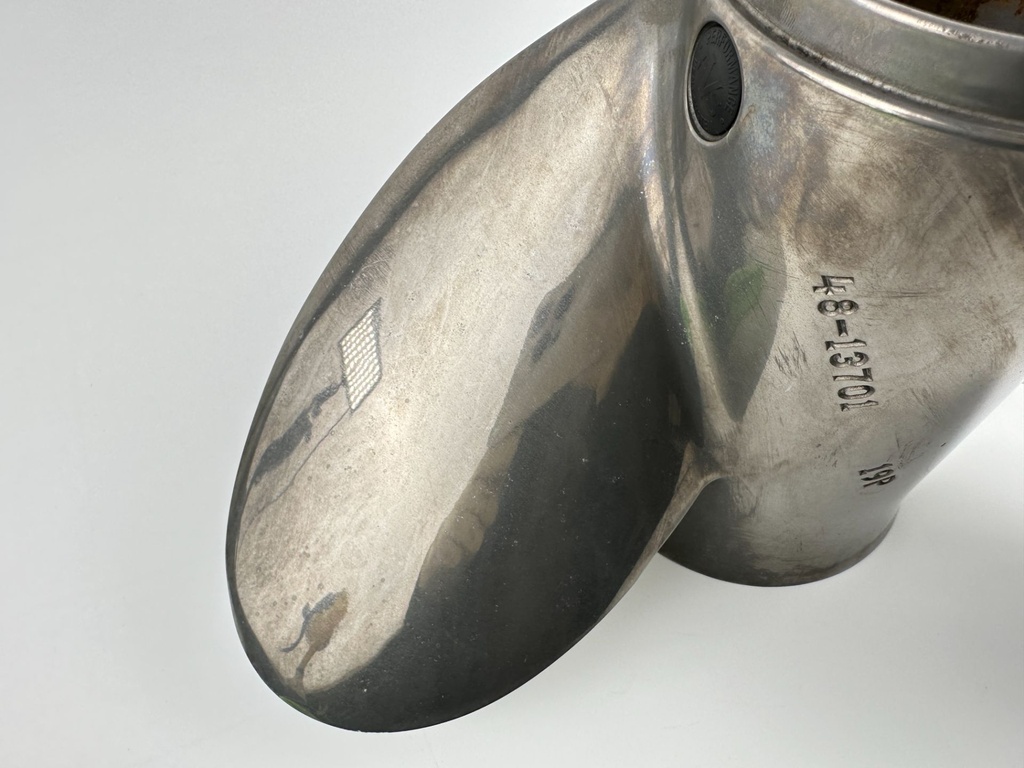 Mercury Mirage Marine Plus Stainless Steel Prop 15 1/4 x 19P LH Counter 48-13701