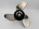 Evinrude Johnson OMC Viper Stainless Steel Prop Propeller 14 3/4" x 19P LH 176630