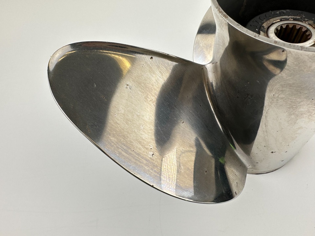 Evinrude Johnson OMC Viper Stainless Steel Prop Propeller 14 3/4" x 19P LH 176630