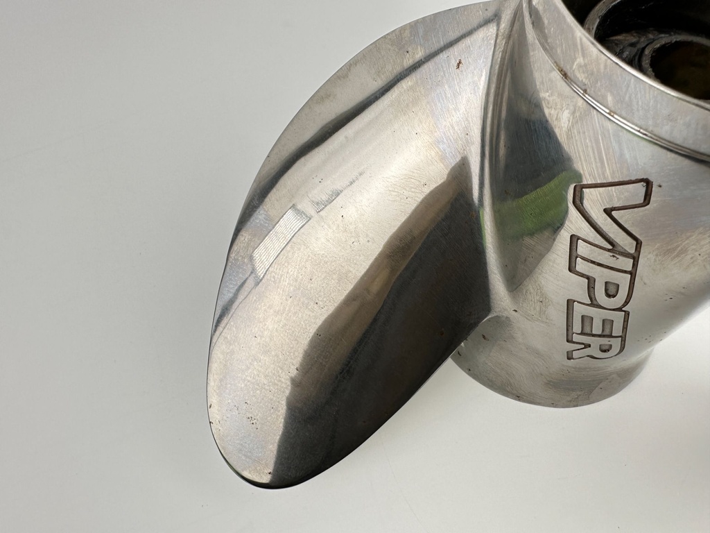 Evinrude Johnson OMC Viper Stainless Steel Prop Propeller 14 3/4" x 19P LH 176630