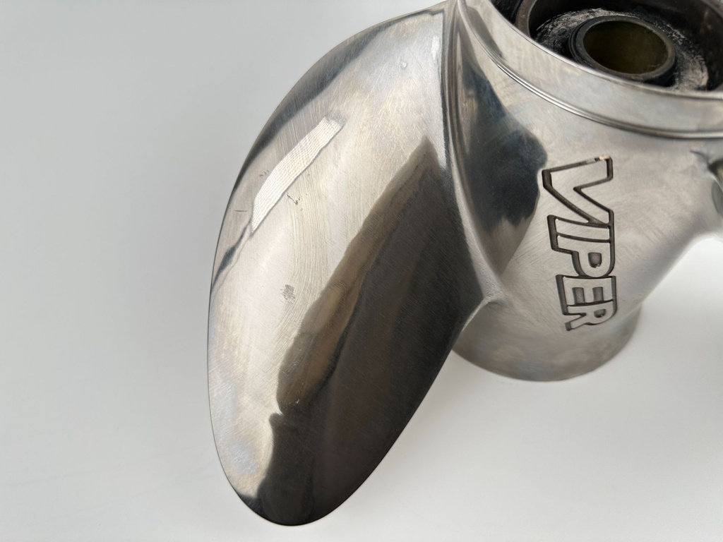 Evinrude Johnson Stainless Steel Viper Propeller LH Counter 14 3/4 x 19P 176630