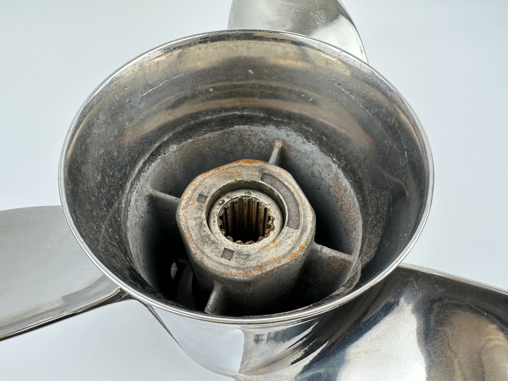 Mercury Quicksilver Laser Stainless Steel Propeller 14 x 23P RH Standard 48-11074-23