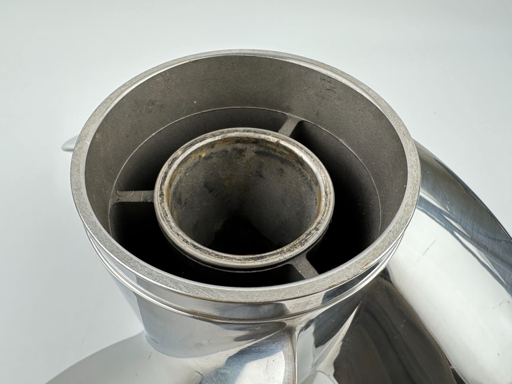 Evinrude Johnson Rebel Stainless Steel Propeller 15 1/4 x 19 P RH Standard 763990