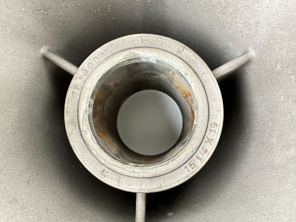 Evinrude Johnson Rebel Stainless Steel Propeller 15 1/4 x 19 P RH Standard 763990