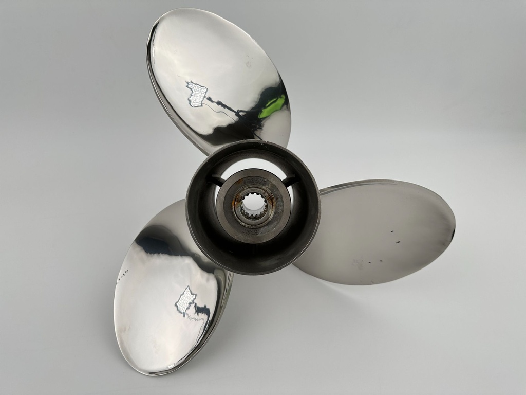 Evinrude Johnson Stainless Steel Propeller Rebel 15 x 21P RH Standard 763572