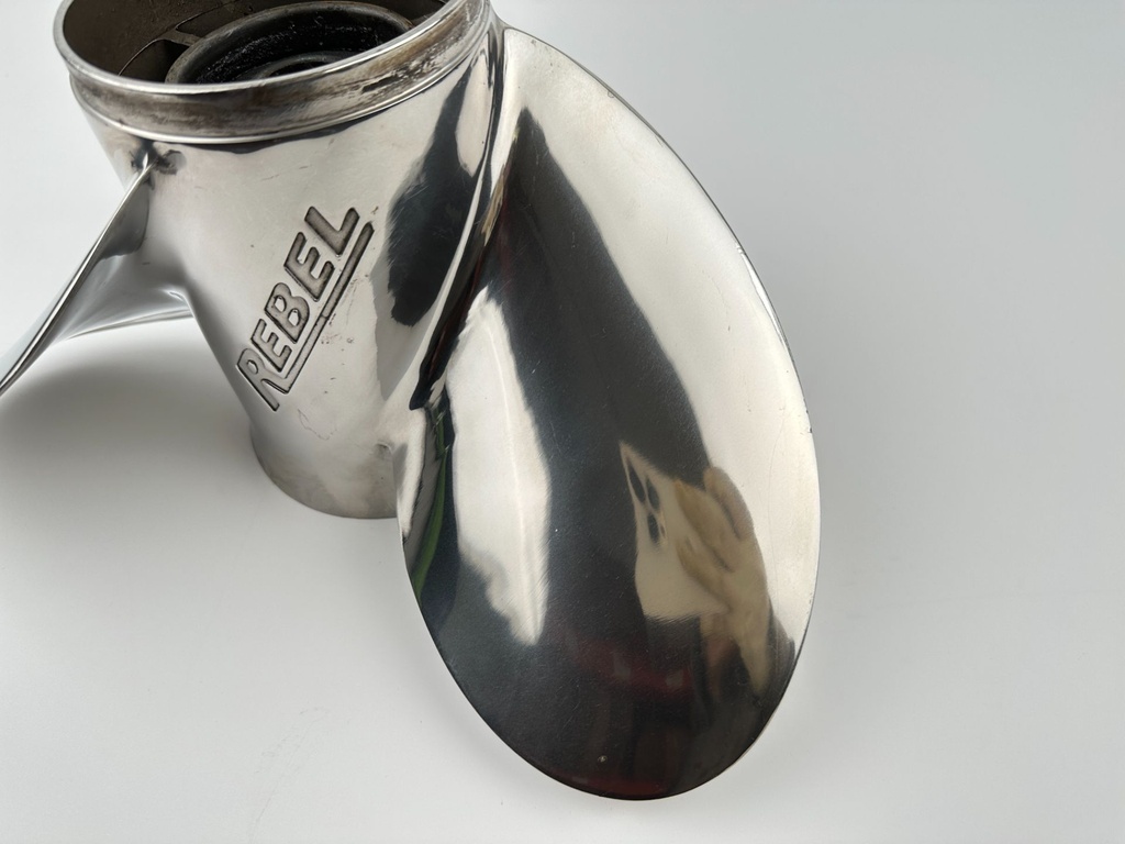 Evinrude Johnson Rebel Stainless Steel Propeller 15 1/4" x 19P RH Standard 763570