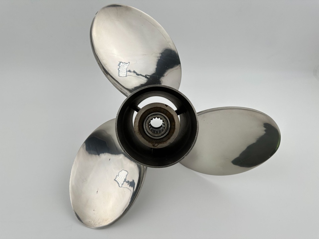Evinrude Johnson Rebel Stainless Steel Propeller 15 1/4" x 19P RH Standard 763570