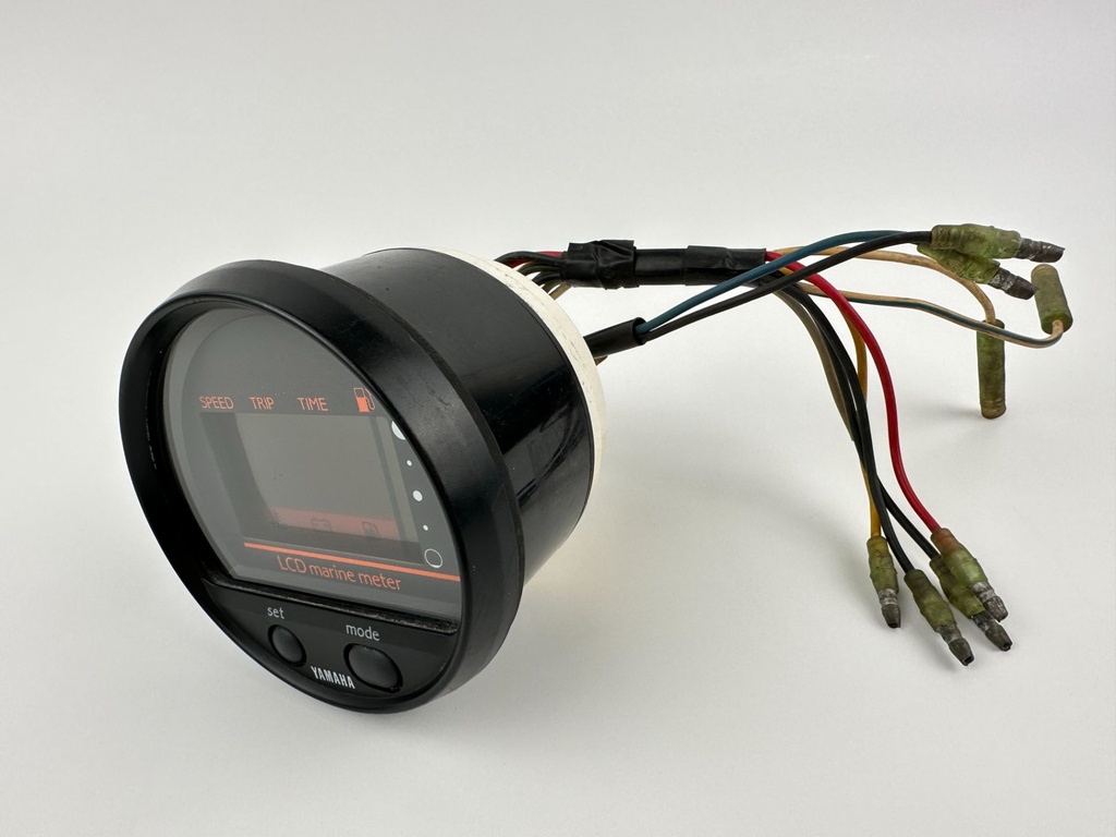 Yamaha LCD Marine Multi Meter Gauge Display Speed Trip Time Fuel - Tested