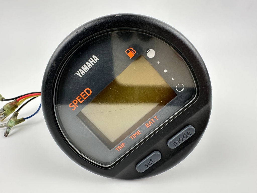 Yamaha Outboard Speedometer Fuel Multi-Function Gauge Digital Tested
