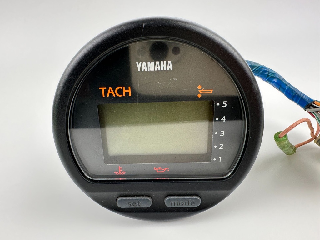 Yamaha Outboard Tachometer Multi-Function Gauge Digital - Good Condition